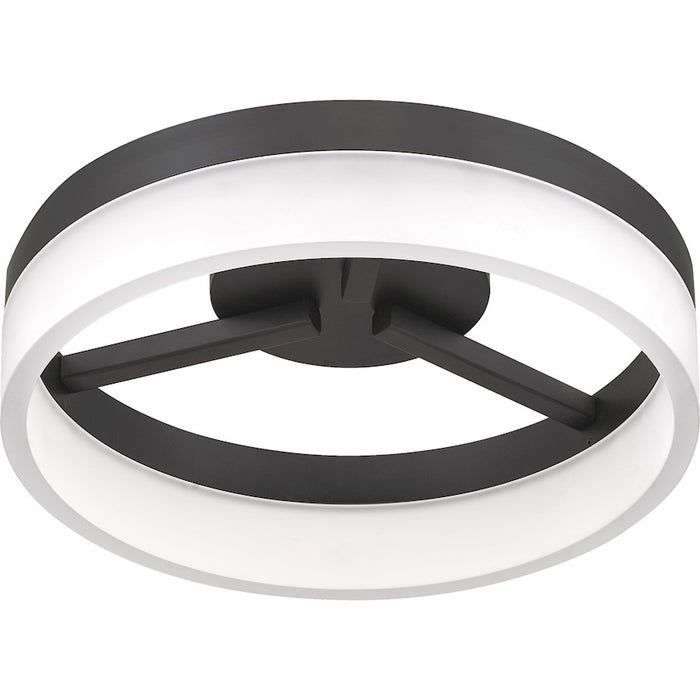 Quoizel Cohen Flush Mount, Oil Rubbed Bronze