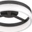 Quoizel Cohen Flush Mount, Oil Rubbed Bronze