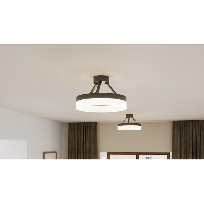 Quoizel Cohen Semi-Flush Mount, Oil Rubbed Bronze