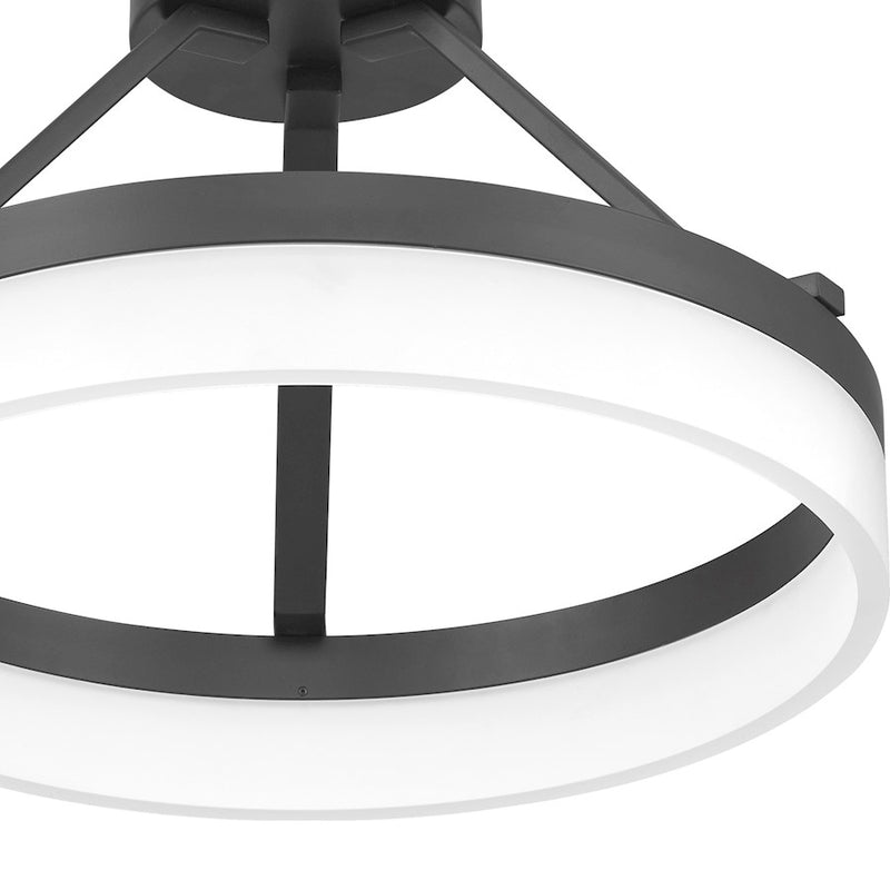 Quoizel Cohen Semi-Flush Mount, Oil Rubbed Bronze