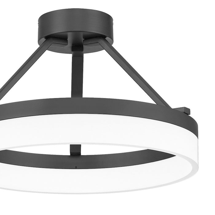 Quoizel Cohen Semi-Flush Mount, Oil Rubbed Bronze