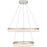 Quoizel Cohen 24" Integrated LED Pendant, Nickel/White Acrylic