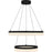 Quoizel Cohen 24" Integrated LED Pendant, Bronze/White Acrylic