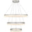 Quoizel Cohen 32" Integrated LED Pendant, Nickel/White Acrylic