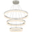 Quoizel Cohen 32" Integrated LED Pendant, Nickel/White Acrylic