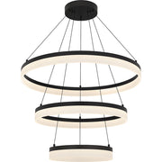 Quoizel Cohen 32" Integrated LED Pendant, Bronze/White Acrylic - PCOH2932OI