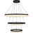 Quoizel Cohen 32" Integrated LED Pendant, Bronze/White Acrylic