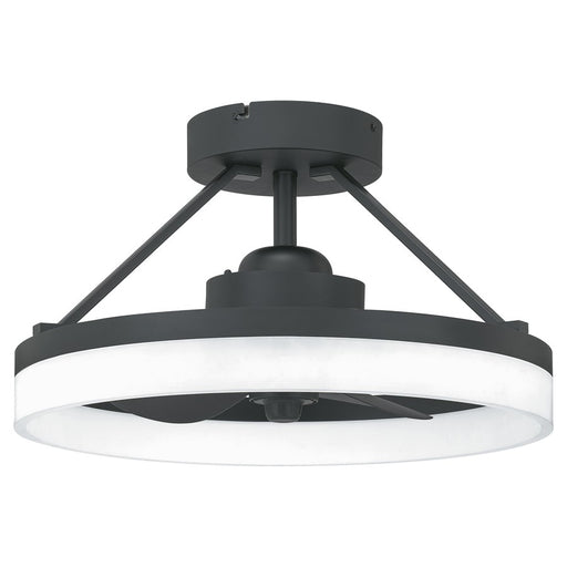 Quoizel Cohen LED Fandelier, Oil Rubbed Bronze/White Acrylic - PCOH3120OI