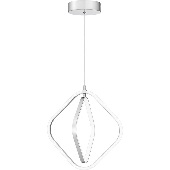 Quoizel Oshry LED Mini Pendant, Polished Chrome