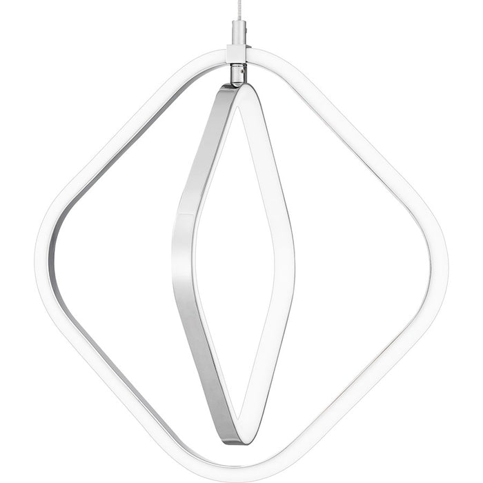 Quoizel Oshry LED Mini Pendant, Polished Chrome