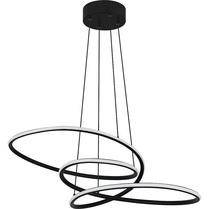 Quoizel Ovard LED Pendant, Matte Black