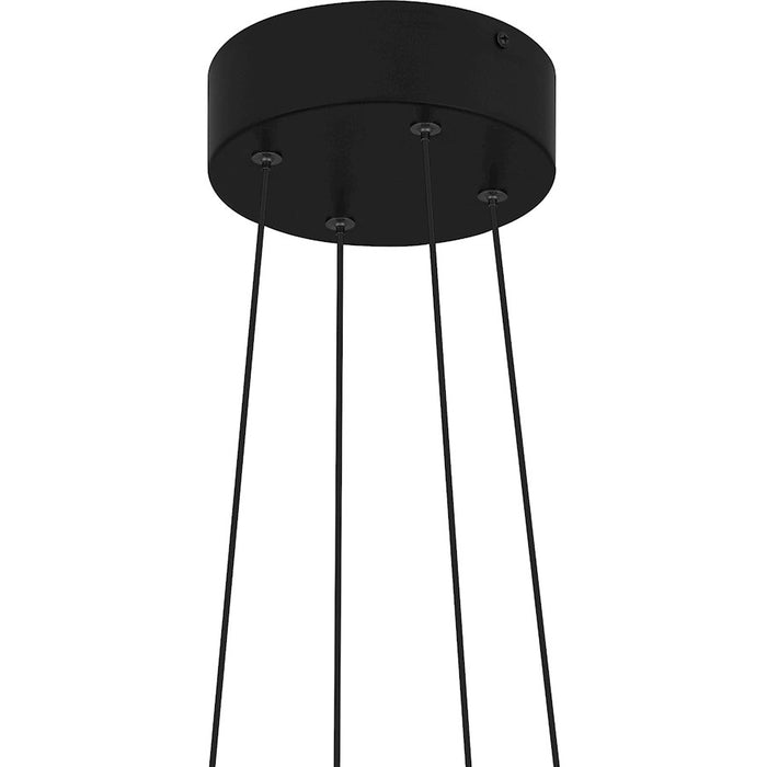 Quoizel Ovard LED Pendant, Matte Black