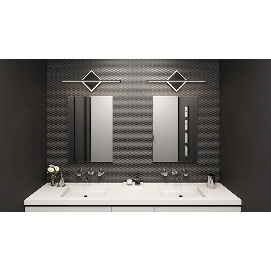 Quoizel Parcelle Bath Light, Matte Black