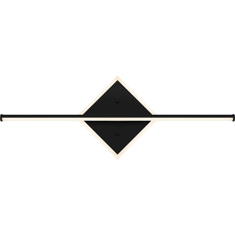 Quoizel Parcelle Bath Light, Matte Black
