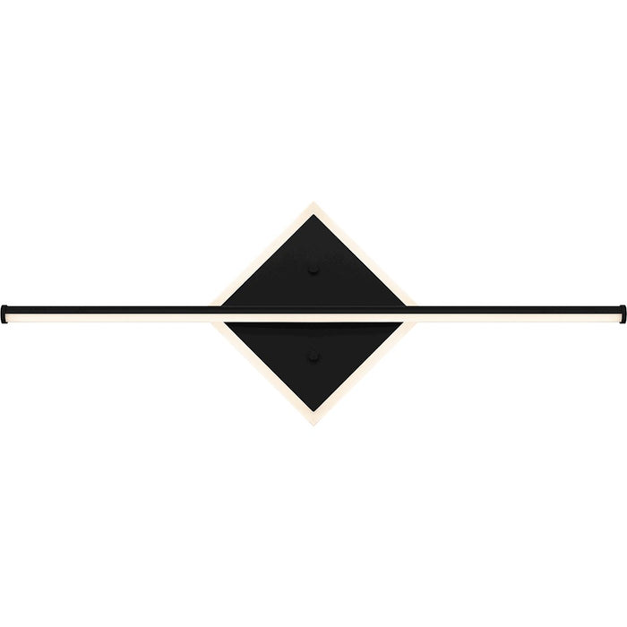 Quoizel Parcelle Bath Light, Matte Black
