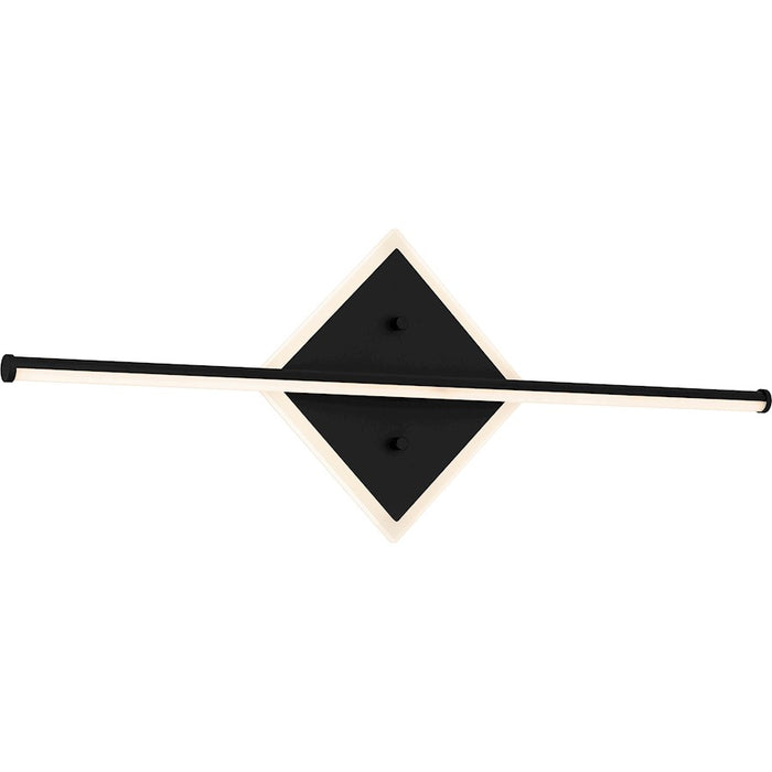 Quoizel Parcelle Bath Light, Matte Black