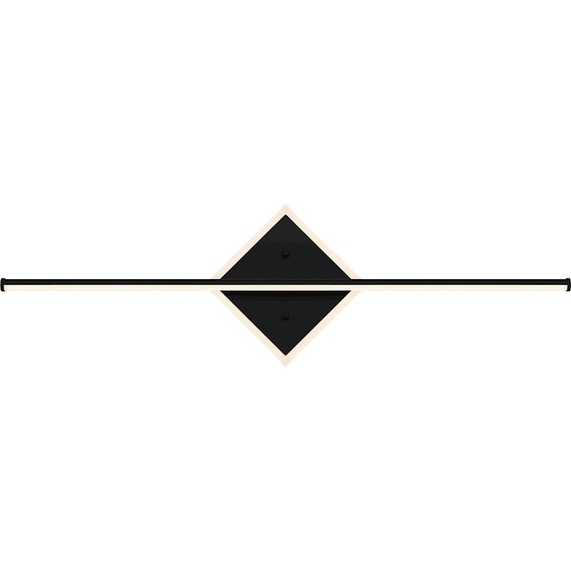Quoizel Parcelle Bath Light, Matte Black