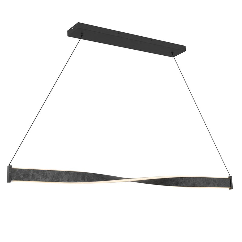 Quoizel Porter Integrated LED Old Black Island Light, Old Black - PCPOR150OK