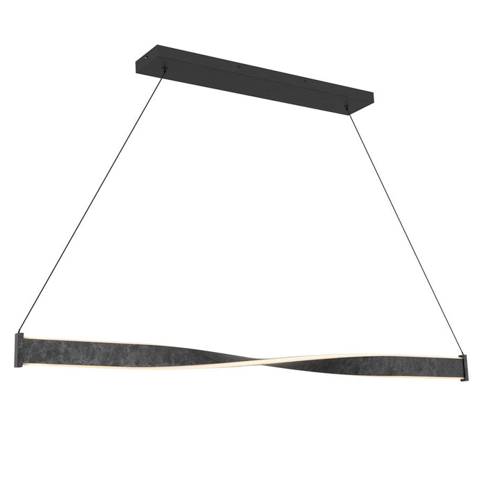 Quoizel Porter Integrated LED Old Black Island Light, Old Black - PCPOR150OK