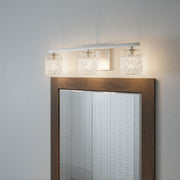 Quoizel Purcell 3 Light Bath, Polished Chrome