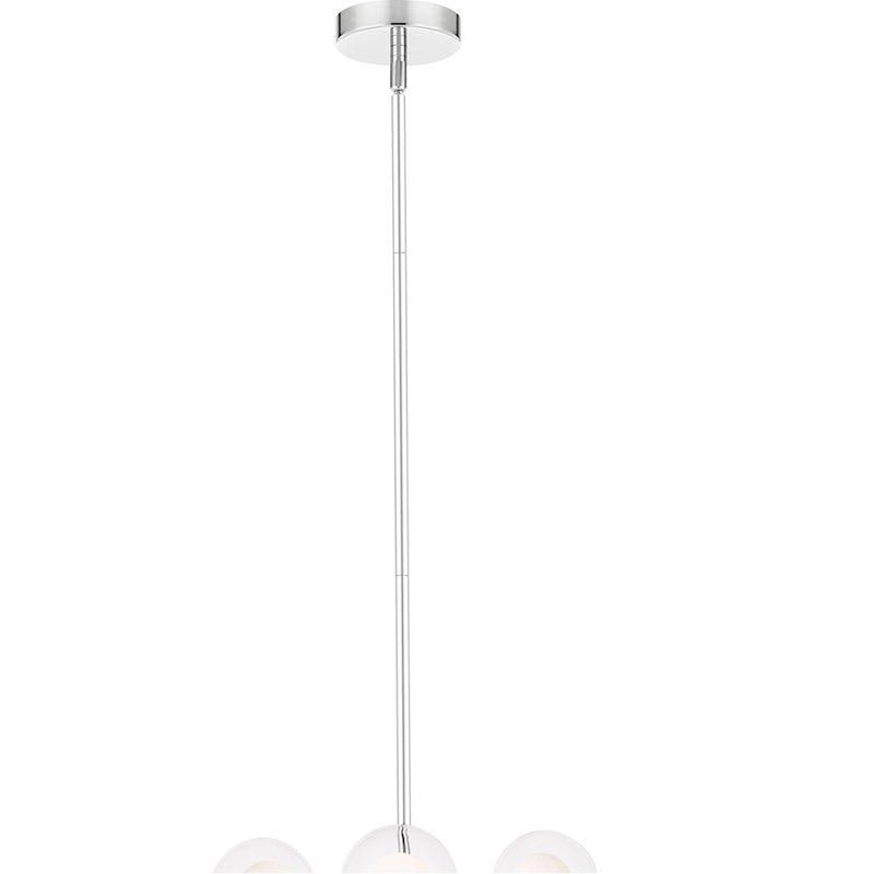 Quoizel 9 Light Platinum Spellbound Pendant, Polished Chrome