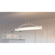 Quoizel Platinum Sabre Island Chandelier, Brushed Nickel
