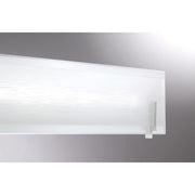 Quoizel Stream 24in LED Bath Vanity Light | Modern Polished Chrome and White Etched Glass | Bathroom Vanity & Powder Room | Model PCSM8524C