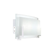 Quoizel Stream 32in LED Bath Vanity Light | Modern Polished Chrome and White Etched Glass | Bathroom Vanity & Powder Room | Model PCSM8532C