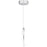Quoizel Senna LED Mini Pendant, Polished Chrome