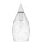 Quoizel Spruce 1 Light Pendant, Polished Chrome/Clear/Embedded