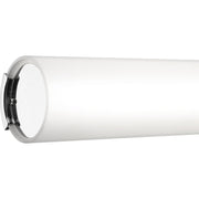 Quoizel Serenade 25in LED Vanity Light | Contemporary Polished Chrome and White Etched Glass | Bathroom Vanity | 25.25 x 4 x 4.75 in | Model PCSQ8525C