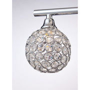 Quoizel Platinum Shimmer 3 Light Vanity Light in Polished Chrome