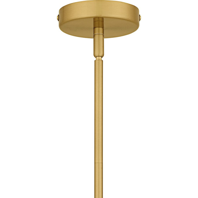 Quoizel Salvador 9Lt Chandelier, Gold/Clear Textured