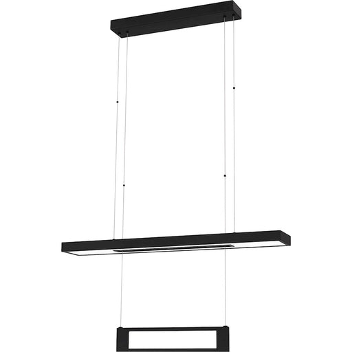 Quoizel Sylvanus LED Island Light, Matte Black
