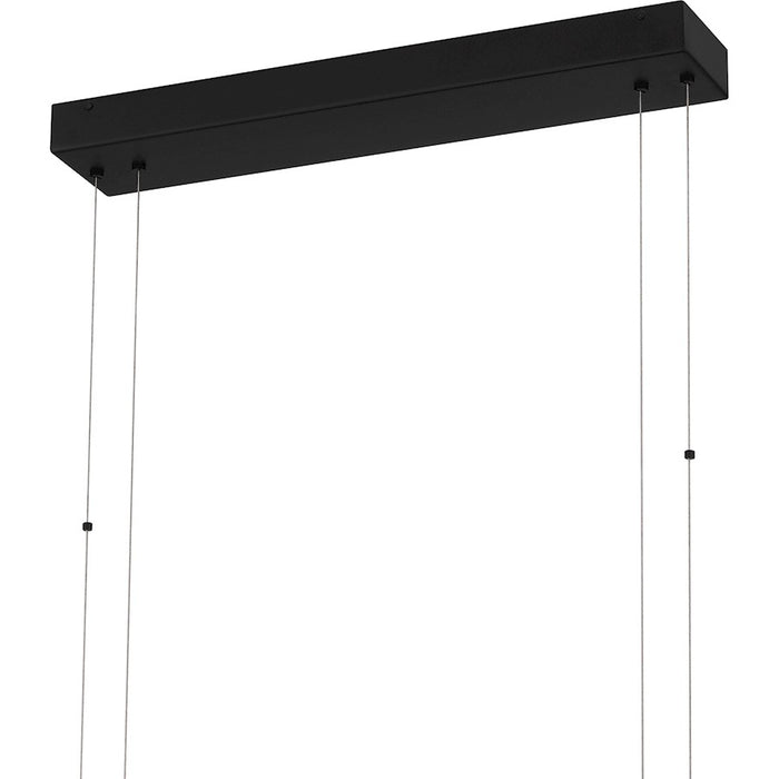 Quoizel Sylvanus LED Island Light, Matte Black