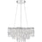 Quoizel Twinkle 6 Light Pendant, Polished Chrome/Clear Glass