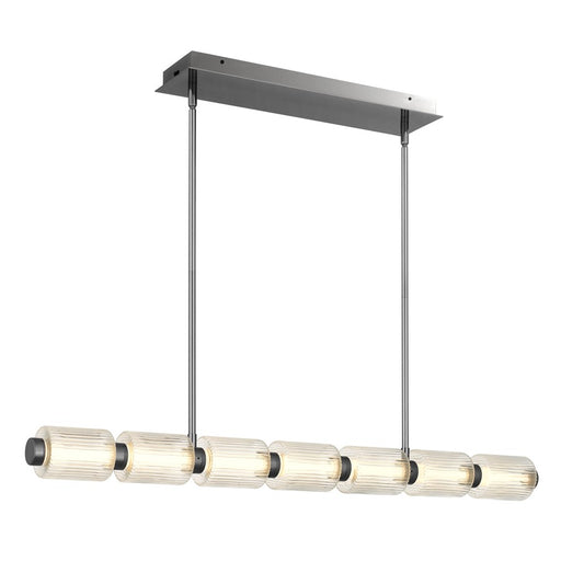 Quoizel Turner Integrated LED Island Light, Black Chrome - PCTUR142BCH