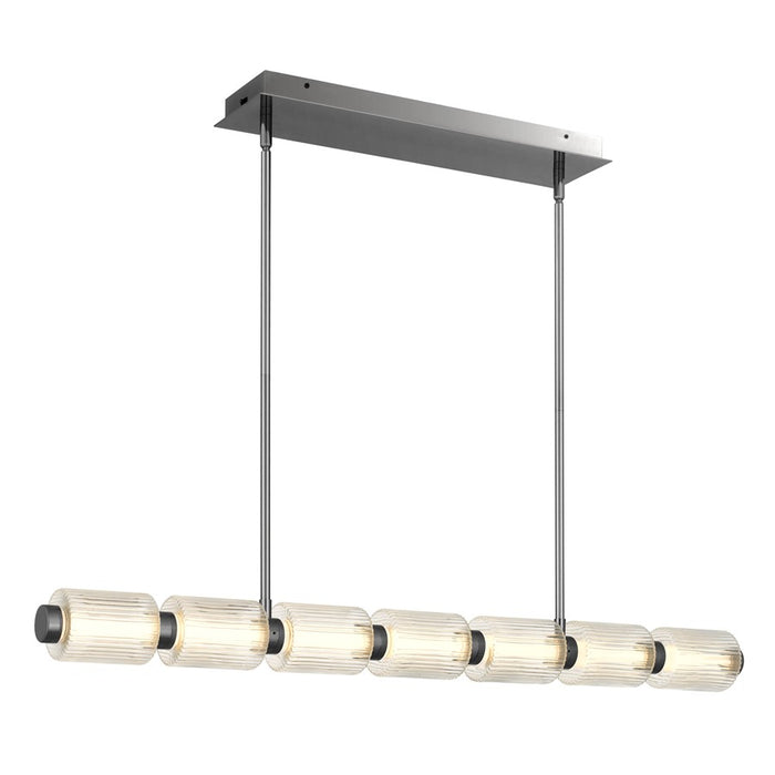 Quoizel Turner Integrated LED Island Light, Black Chrome - PCTUR142BCH