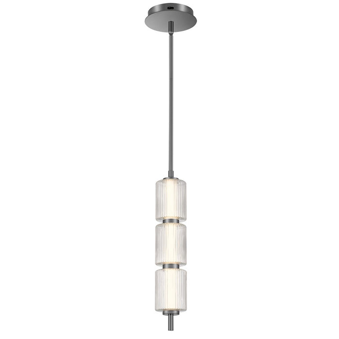 Quoizel Turner Integrated LED Mini Pendant, Black Chrome - PCTUR1504BCH