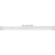 Quoizel Winter 32in LED Bath Light | Contemporary Polished Chrome and Clear Textured Glass | Bathroom Vanity & Powder Room | Model PCWR8532C