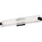 Quoizel Winter Bath Light, Matte Black/Clear Textured