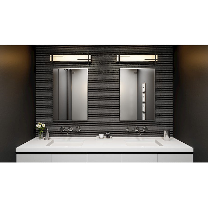 Quoizel Wylie 22" Bath Vanity, Earth Black