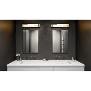 Quoizel Wylie 22" Bath Vanity, Earth Black