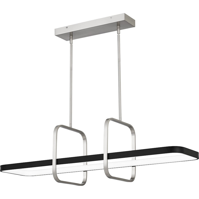 Quoizel Zimmers LED Island Light, Brushed Nickel