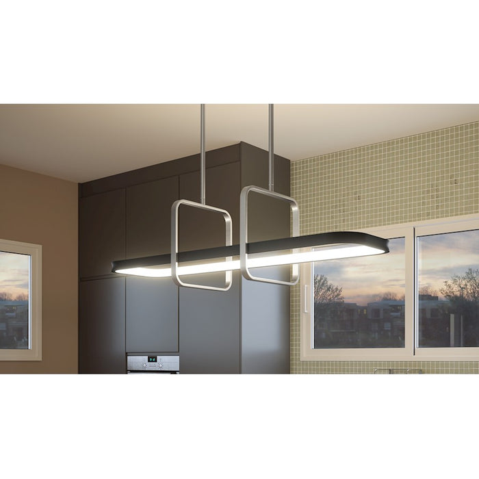 Quoizel Zimmers LED Island Light, Brushed Nickel