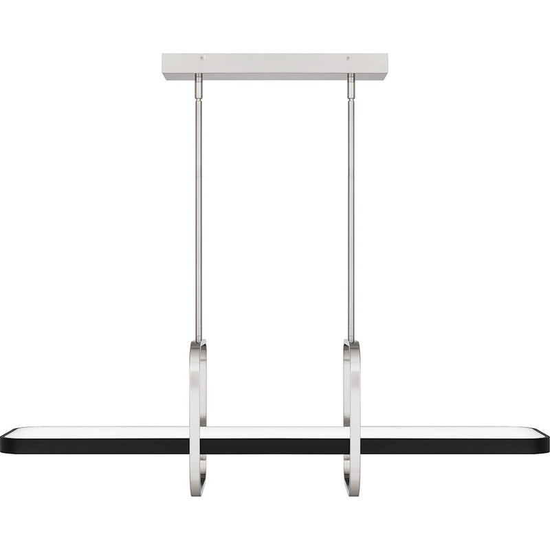Quoizel Zimmers LED Island Light, Brushed Nickel