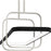Quoizel Zimmers LED Island Light, Brushed Nickel