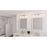 Quoizel Zola Bath Light, Polished Chrome/Bubble
