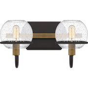Quoizel Phoenix 2 Light Bath Vanity, Western Bronze