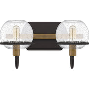 Quoizel Phoenix 2 Light Bath Vanity, Western Bronze